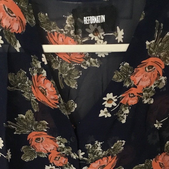 Floral Reformation Shirt - Picture 2 of 2